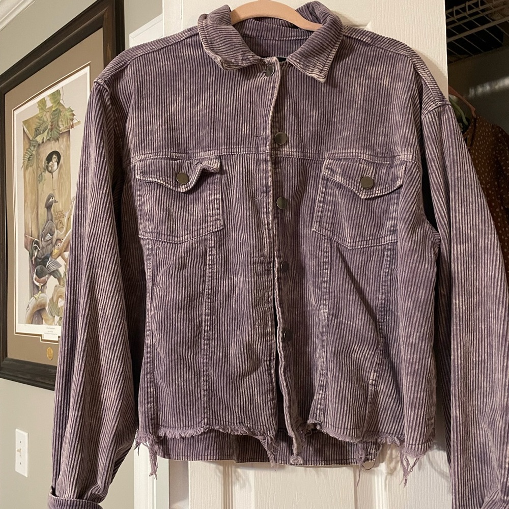 Vici distressed jacket
